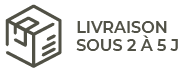 Livraison sous 2 à 5 jours