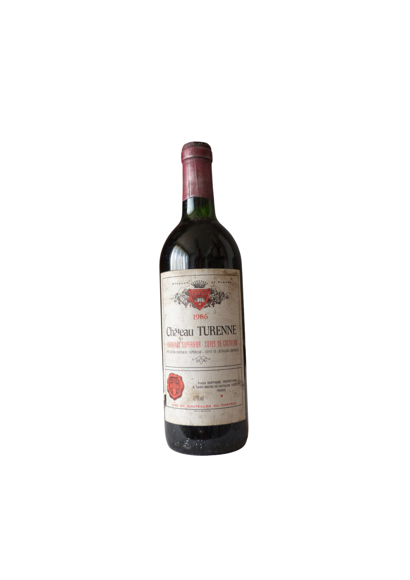 Bordeaux Superieur Cotes de Castillon
